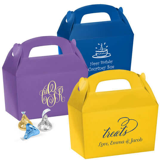 Design Your Own Gable Favor Boxes